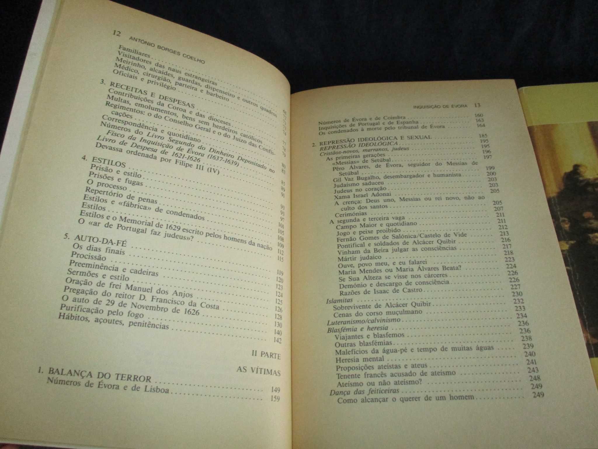 Livro Inquisição de Évora Dos Primórdios a 1668 Antonio Borges Coelho