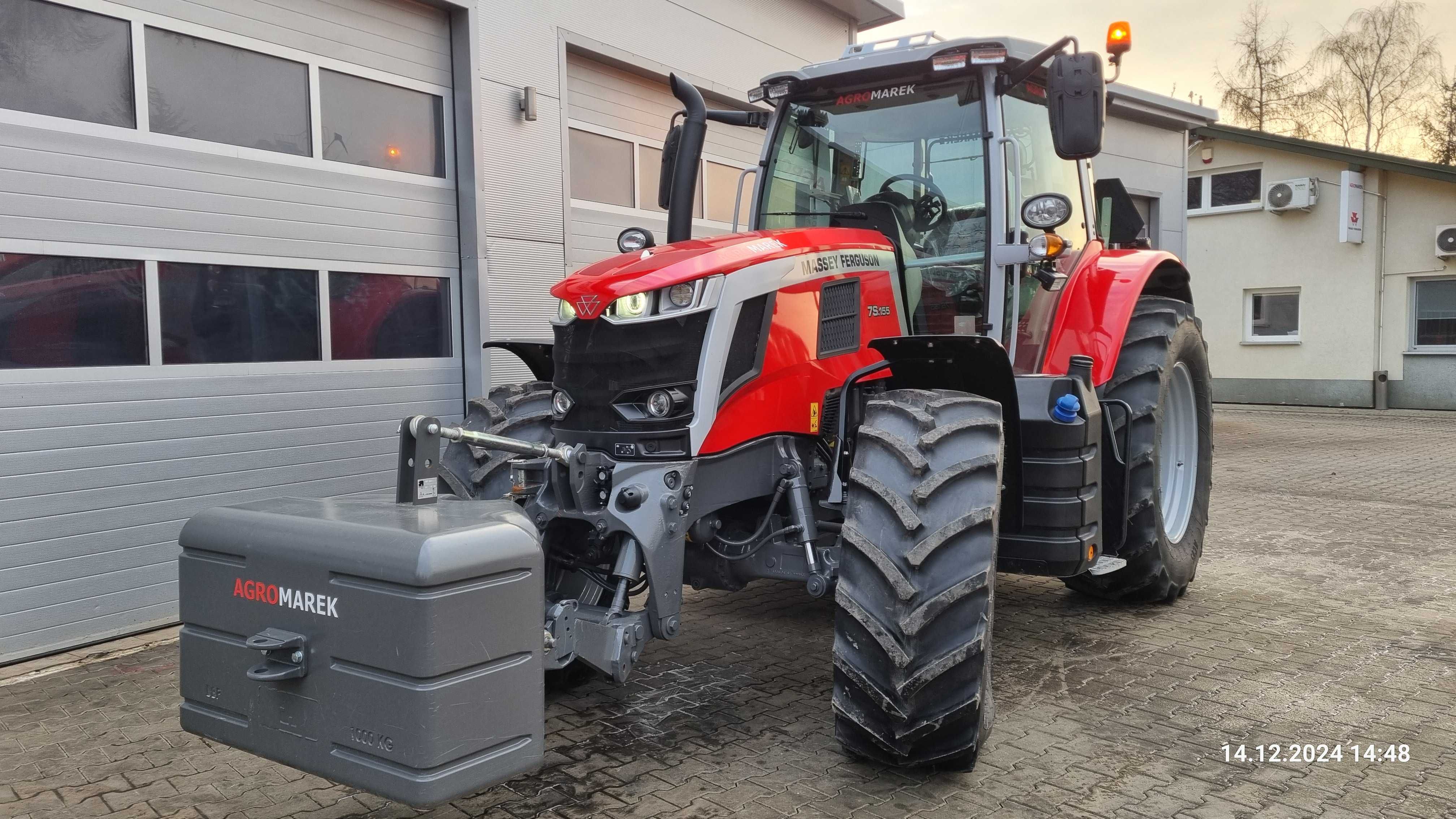 Ciągnik Massey Ferguson 7S.155 Dyna-6 EFFICIENT 172KM WYPRZEDAŻ 2024