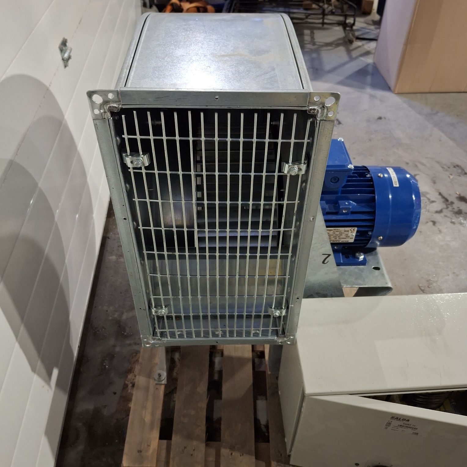 Wentylator bębnowy WB-355 Napięcie 400v 950 obr/min