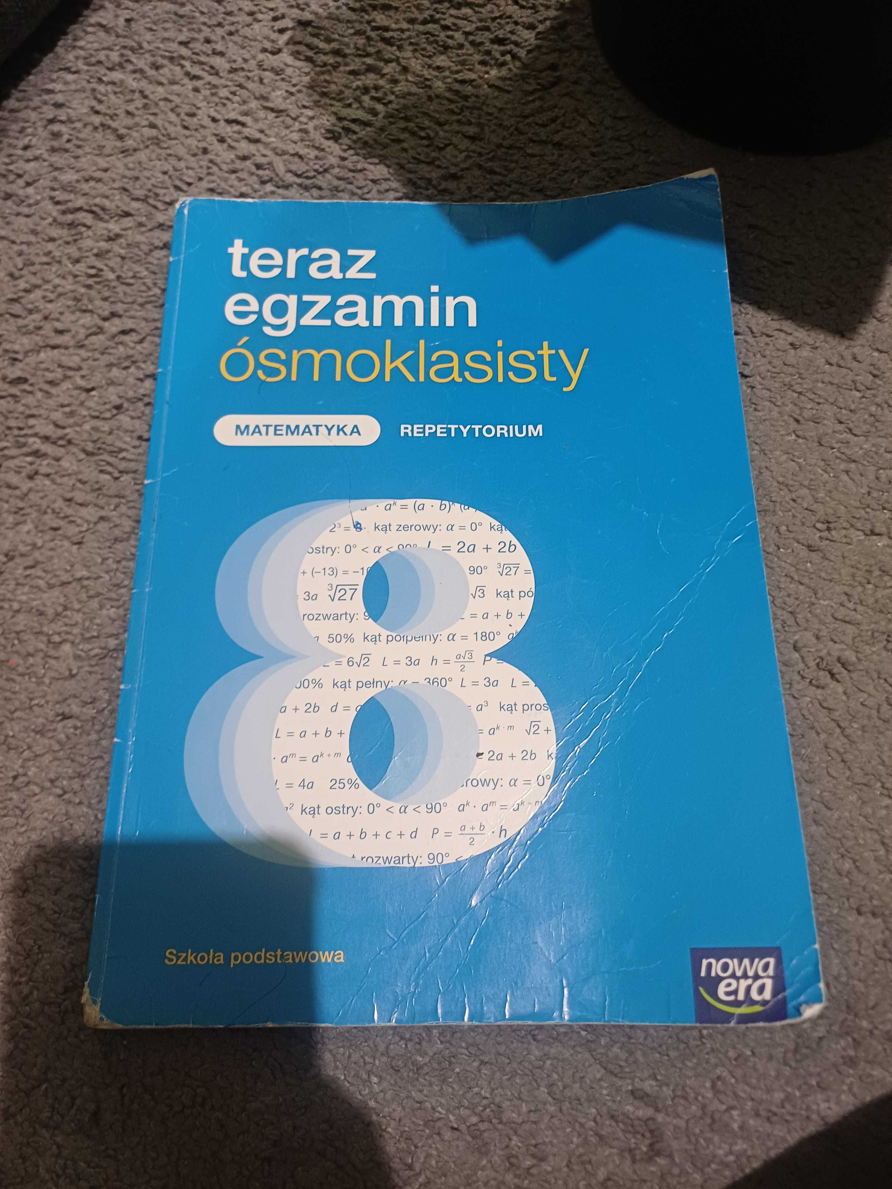 Teraz egzamin ósmoklasisty repetytorium matematyka nowa era