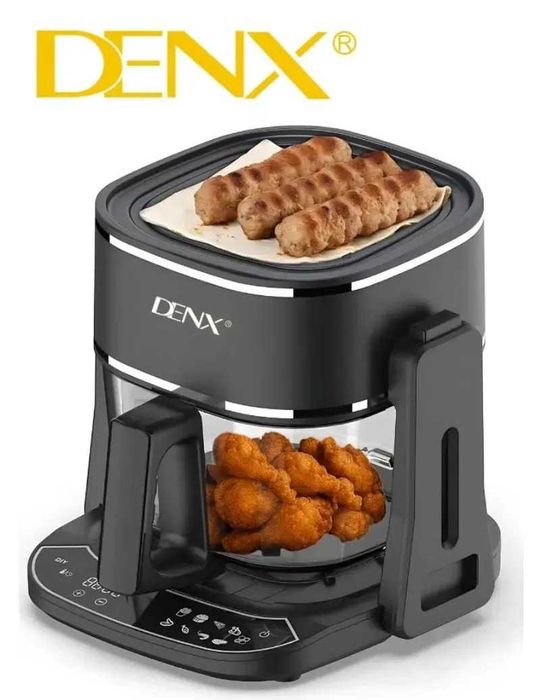 Мультипіч з функцією грилю DENX DX3411 (4,5л, сенсорна) Електро-пічка
