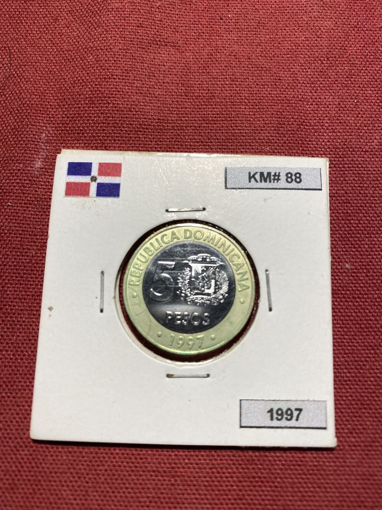 Moeda República Dominicana 1997