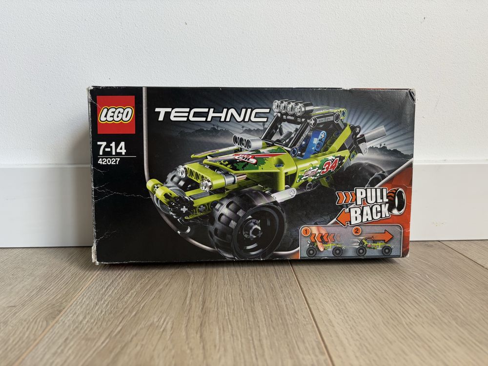 Lego technic pustynna wyscigówka (42027)