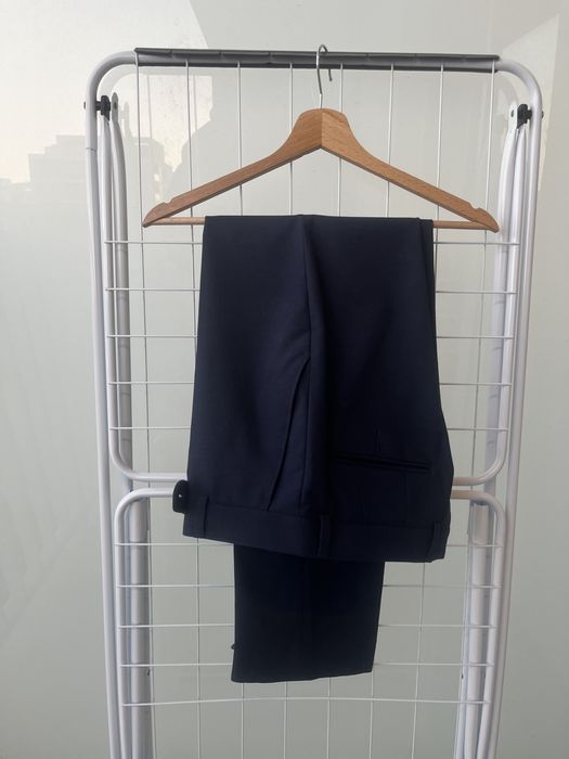 Kompletny zestaw męski (garnitur + koszula + pasek + buty)