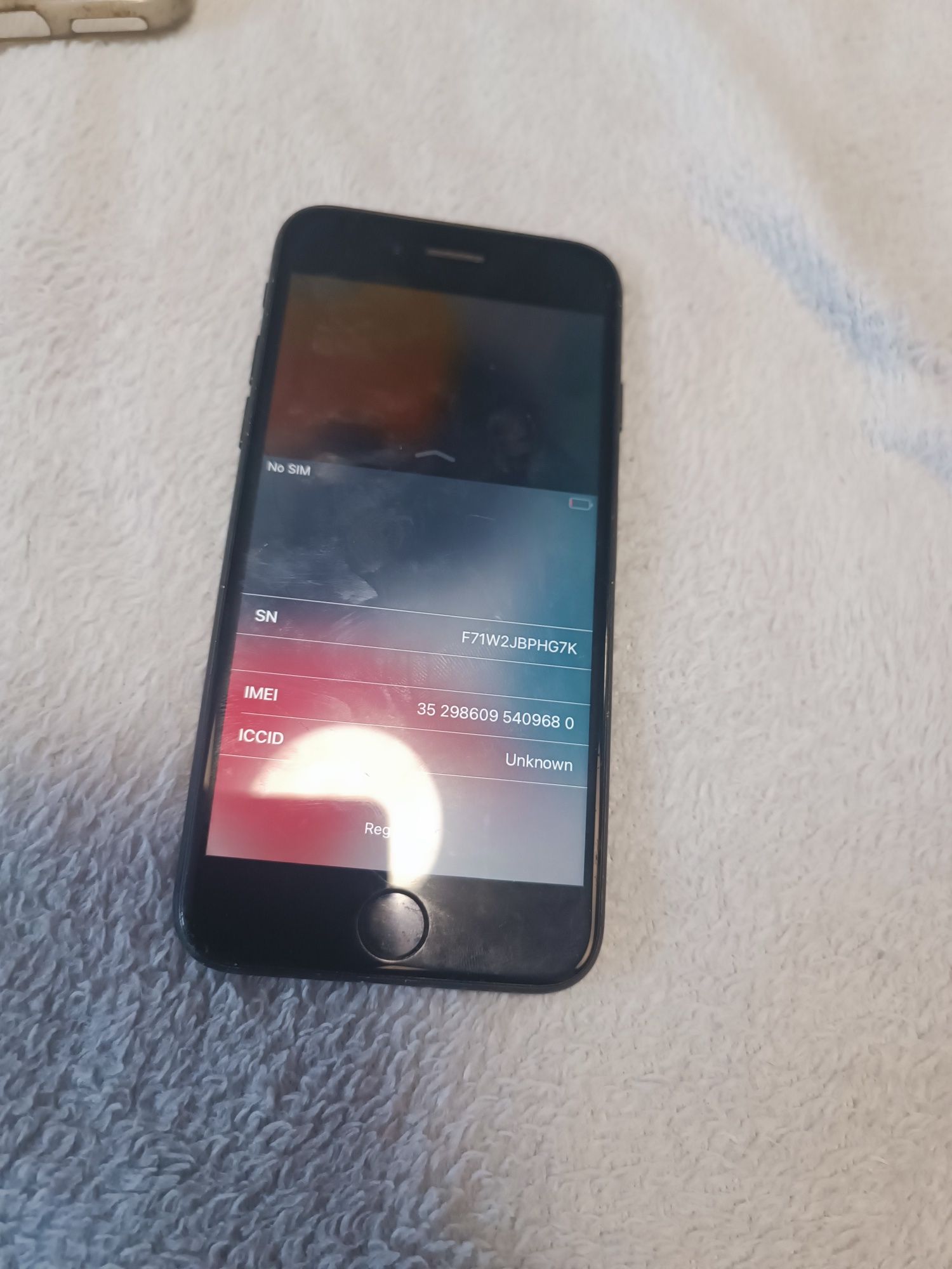 iPhone 7 заблокований
