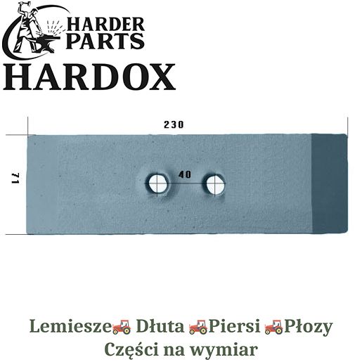 Nakładka Maschio Gaspardo HARDOX części do pługa 2Xlepsze niż Borowe