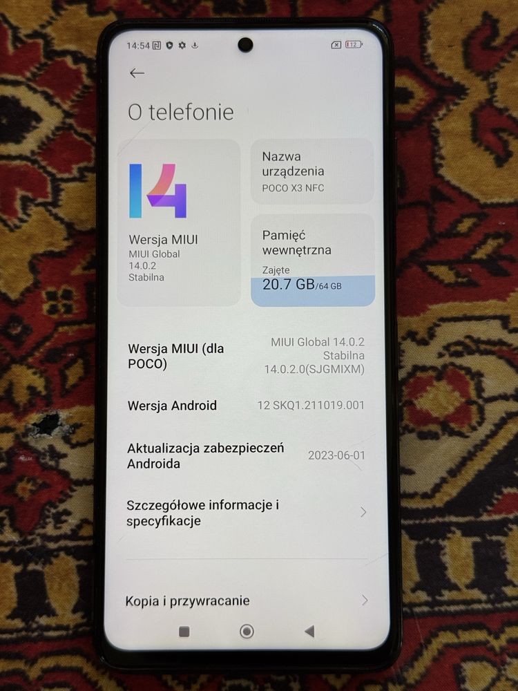 Poco x3 nfc 64gb