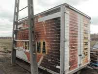 kontener 4,30x2,13x3m długi aluminiowy DUŻY zabudowa paka DUCATO IVECO SPRINTER nissan atleon