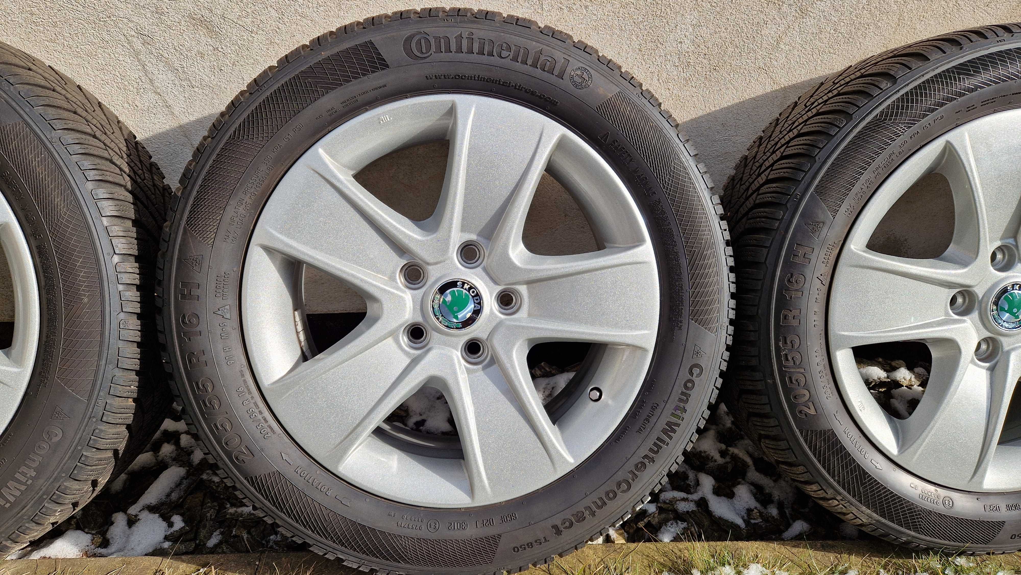 Oryginalne felgi aluminiowe felga 6,5J x 16 H2 Skoda Crateris VW