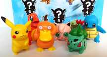 Nowe 6 szt figurki pokemony charmander eevee Zestaw Okazja