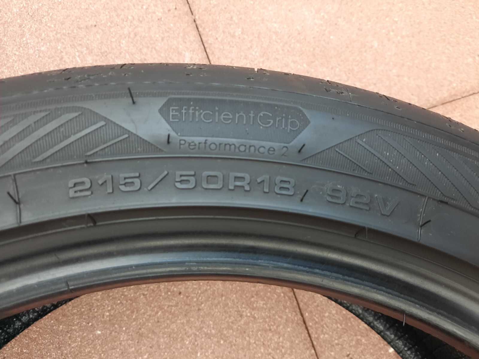 opony 4szt  jak nowe  215/50 r 18 GoodYear efficientgrip performance 2