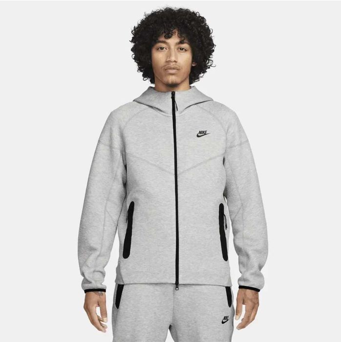 Кофта чоловіча Найк Теч Фліс Nike Tech Fleece Windrunner (FB7921-063)