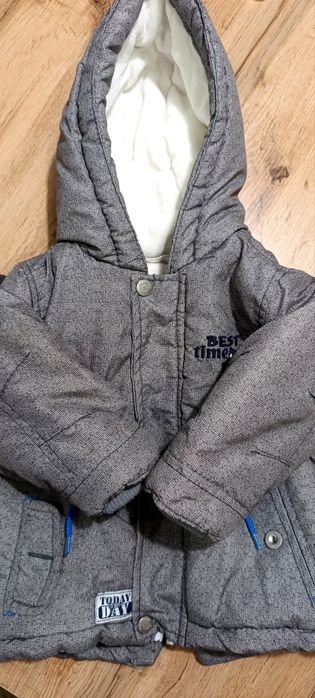 Зимова парка для хлопчика 80