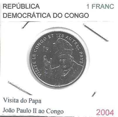 República Democrática do Congo - - - - - Moedas
