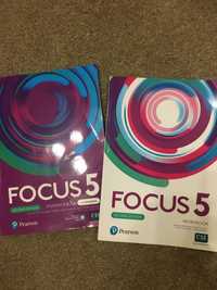 Focus 5 Second Edition Student`s Book + Workbook - учебн. по англ. яз.