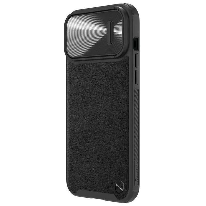 Etui Nillkin Camshield S Leather Magnetic Do Iphone 14 Pro Czarny