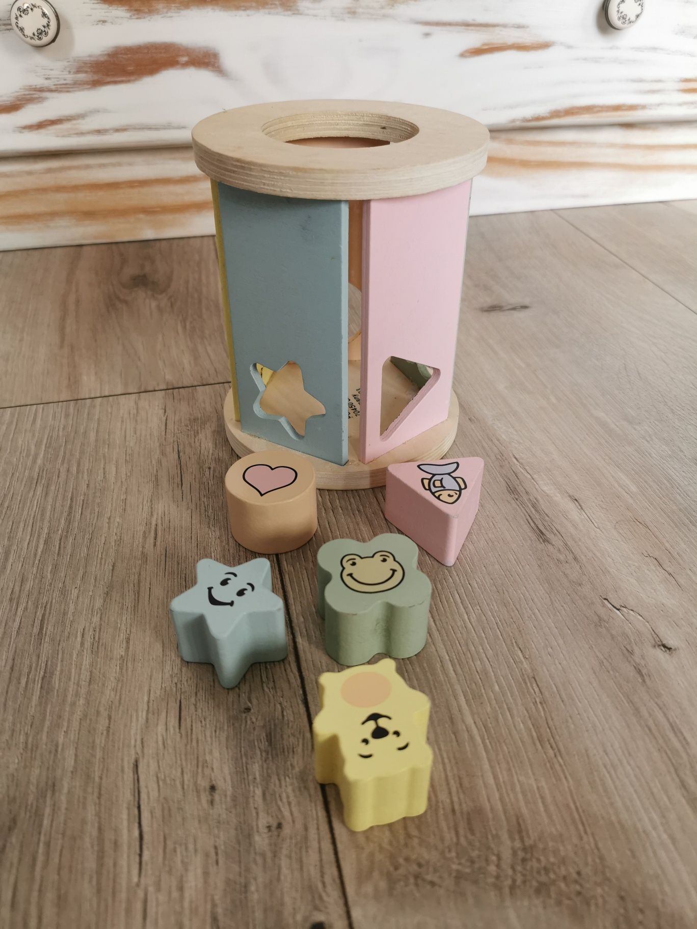 Zabawka drewniana Montessori klocki