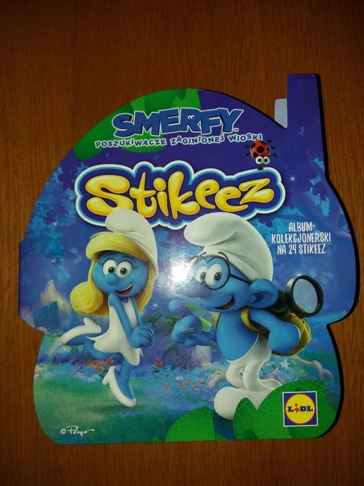 Stikeez Smerfy Lidl