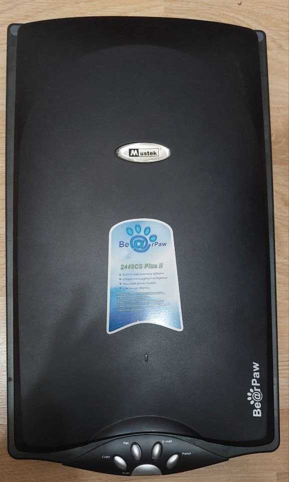 Сканер mustek bearpaw 2448cs plus II