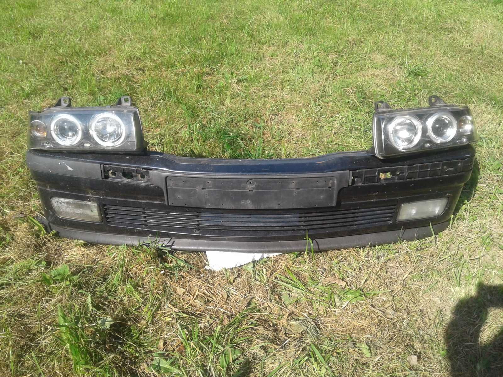 BMW 3 E36 FL Lift Zderzak Przód Kratki Halogeny Spojler Dokładka