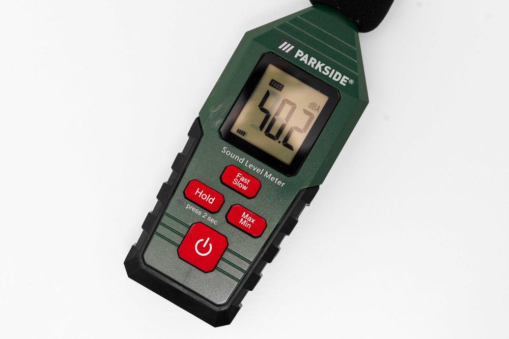 Decibelímetro Medidor de Ruído - Parkside