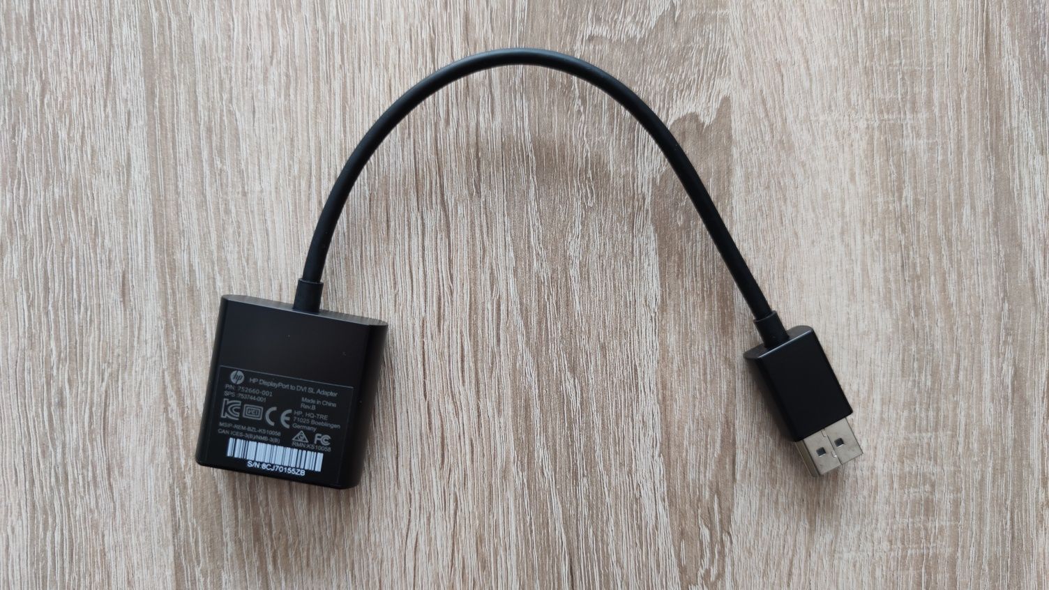 Adapter Przejściówka DisplayPort to DVI
