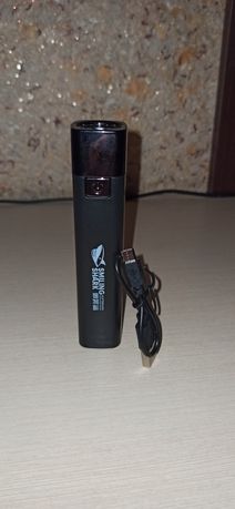 Фонарик-павербанк 2 в 1, фонарик на 1200 mAh, фонарик на USB зарядке