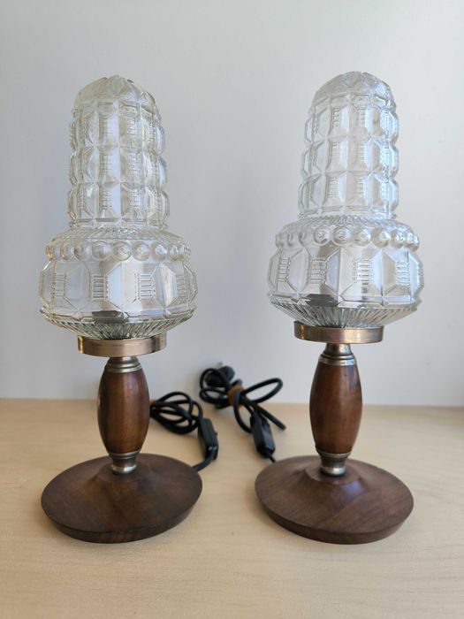 2 Candeeiros de Mesa / Cabeceira Vintage