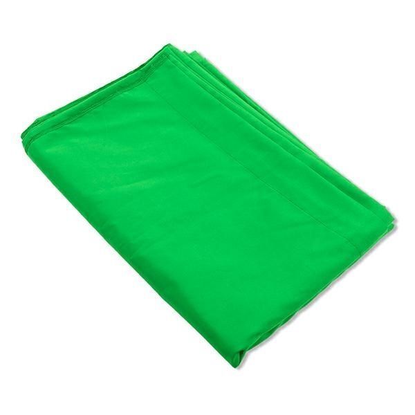 Tkanina Green-Screen Chroma-Key 3x2m z Uchwytami Mocującymi