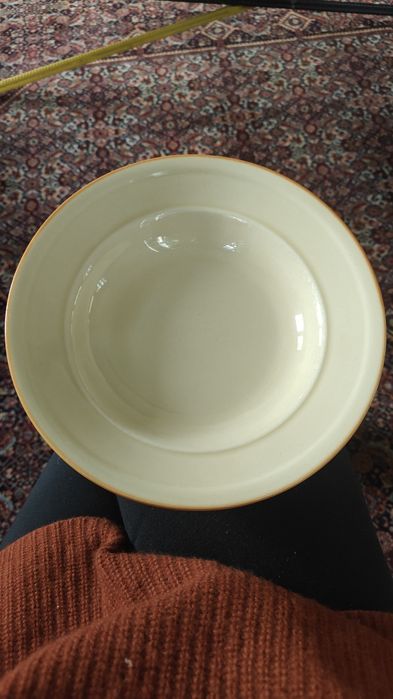 Talerz głęboki Tułowice porcelit PRL