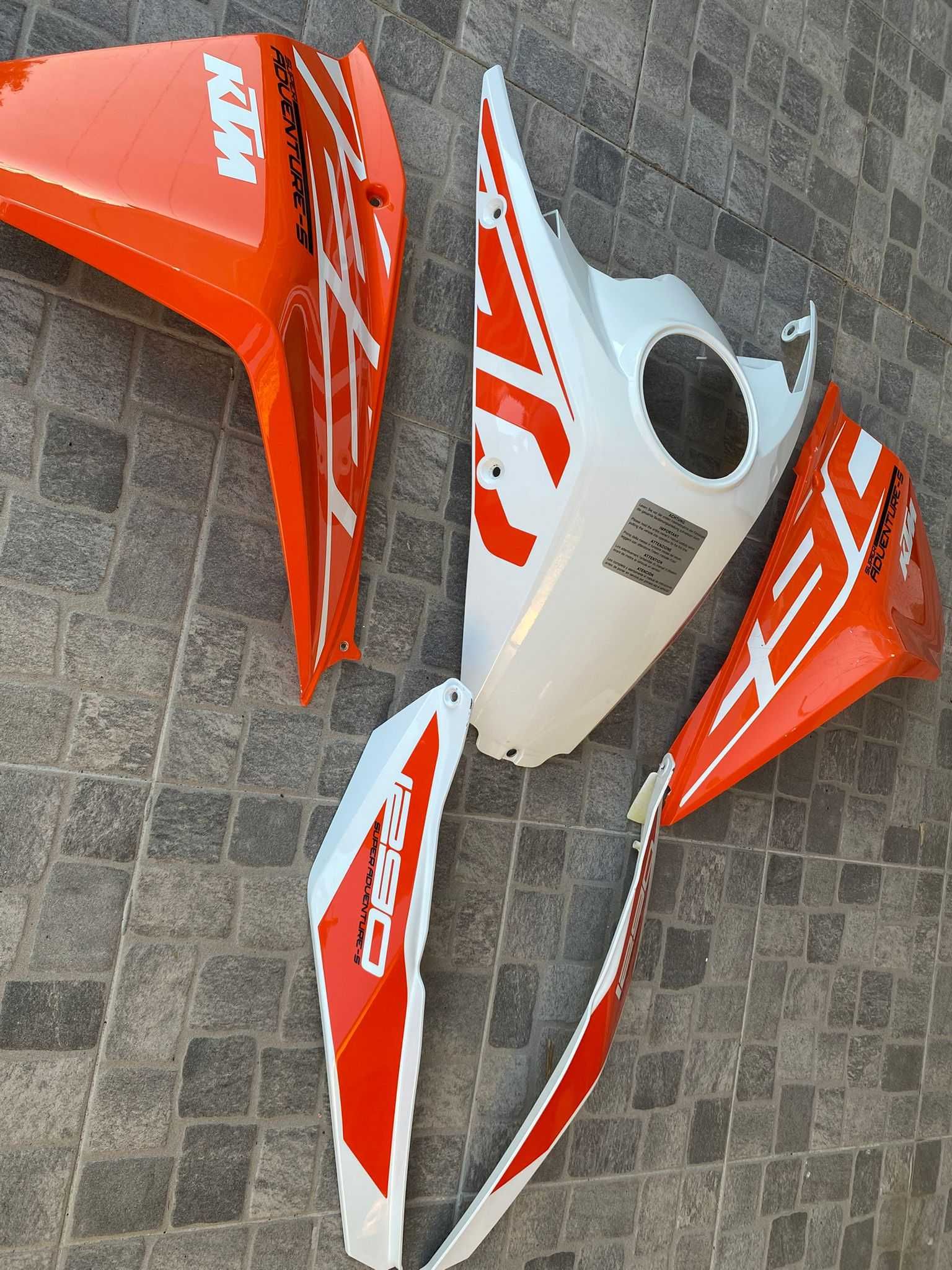 Plásticos KTM super adventure 1290