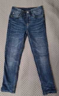 Spodnie, jeansy z ociepleniem chłopięce h&m