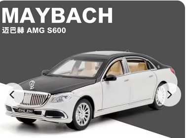 Mercedes Benz Maybach S600 pullman model metalowy 1:24