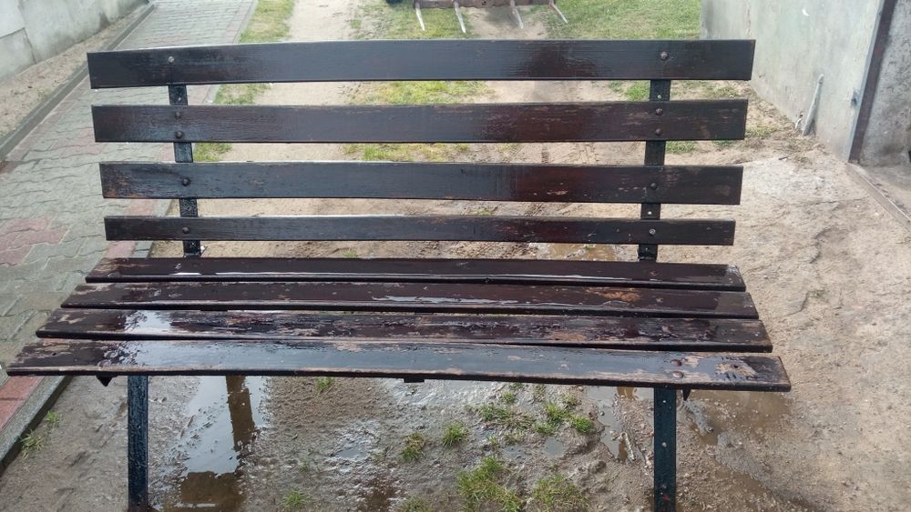 Ławka do ogrodu i na taras