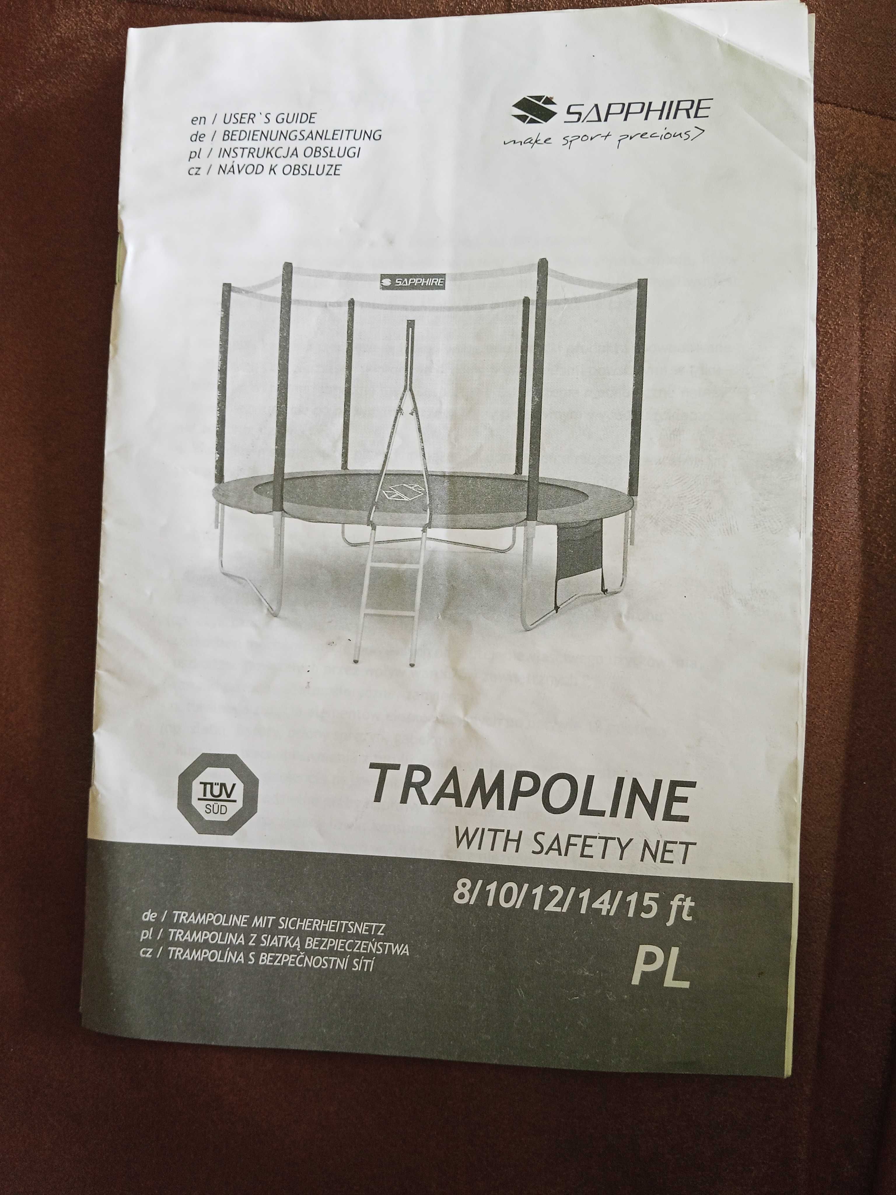 Trampolina do dzieci 12 f