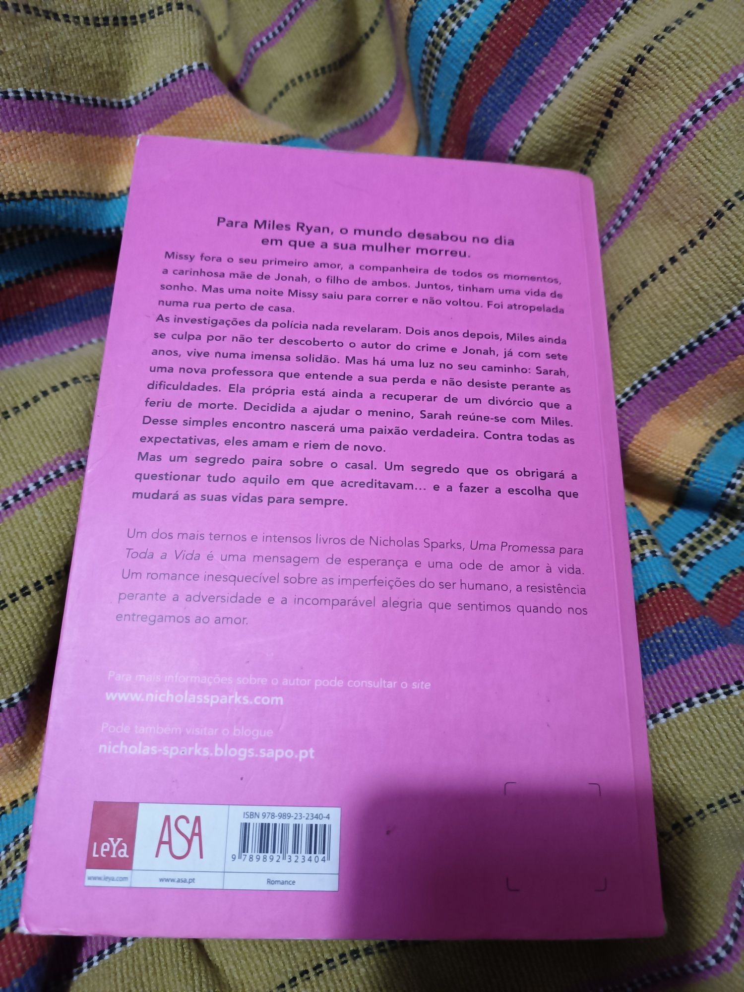 Livro uma promessa para a vida toda