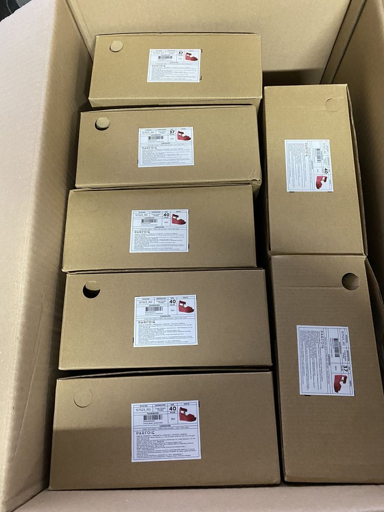 Box Parfois 7 par butów buty Koturn mix rozmiarów