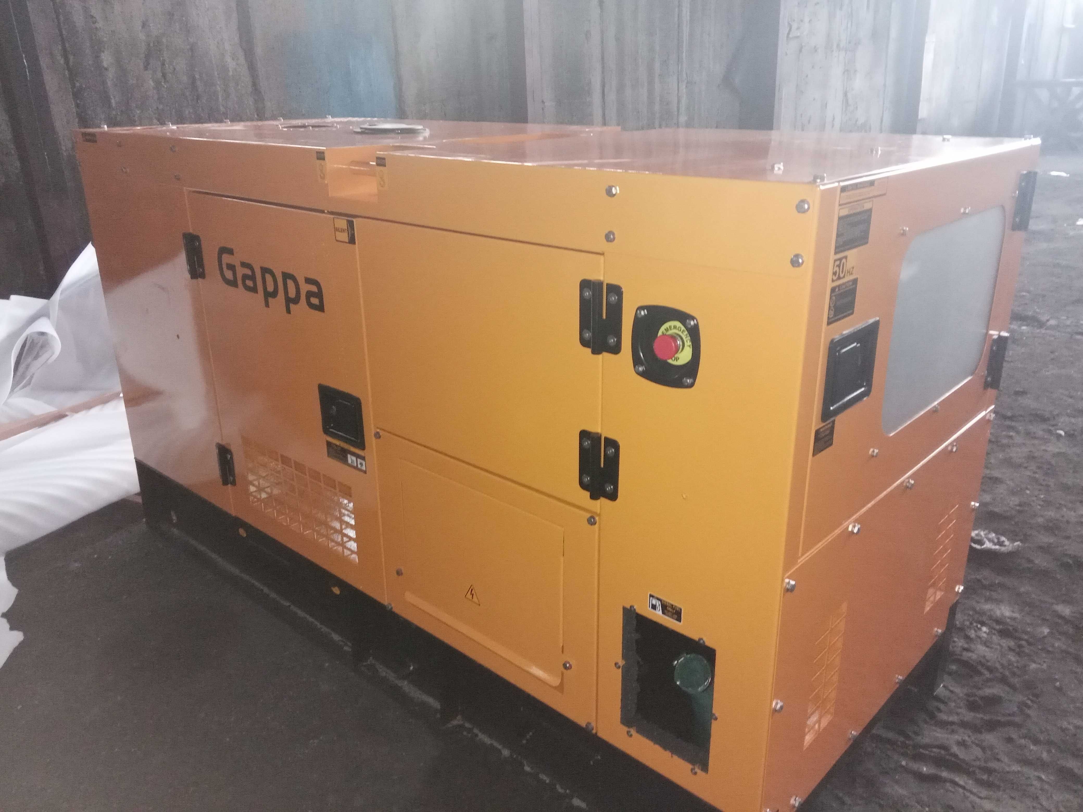 Agregat prądotwórczy agregaty prądotwórcze GAPPA 20 kw 30 kw 40 kw 50
