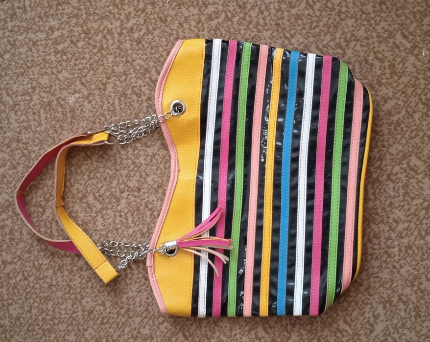 Пляжная сумка кожзам