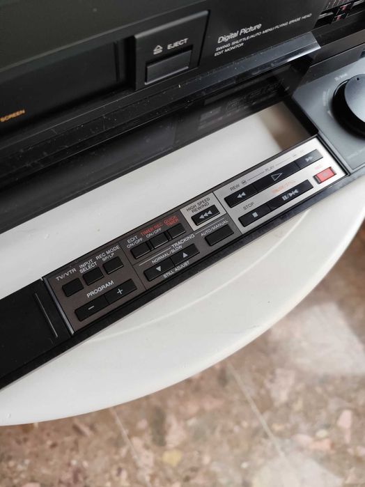 Leitor gravador de vídeo VHS Sony