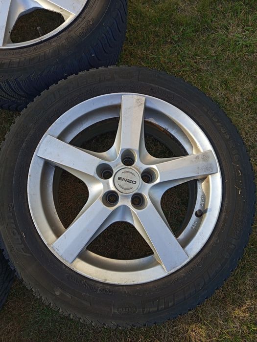 ALUFELGI ENZO KBA 45717 7Jx16H2 ET35 + opony zimowe 205x55xR16