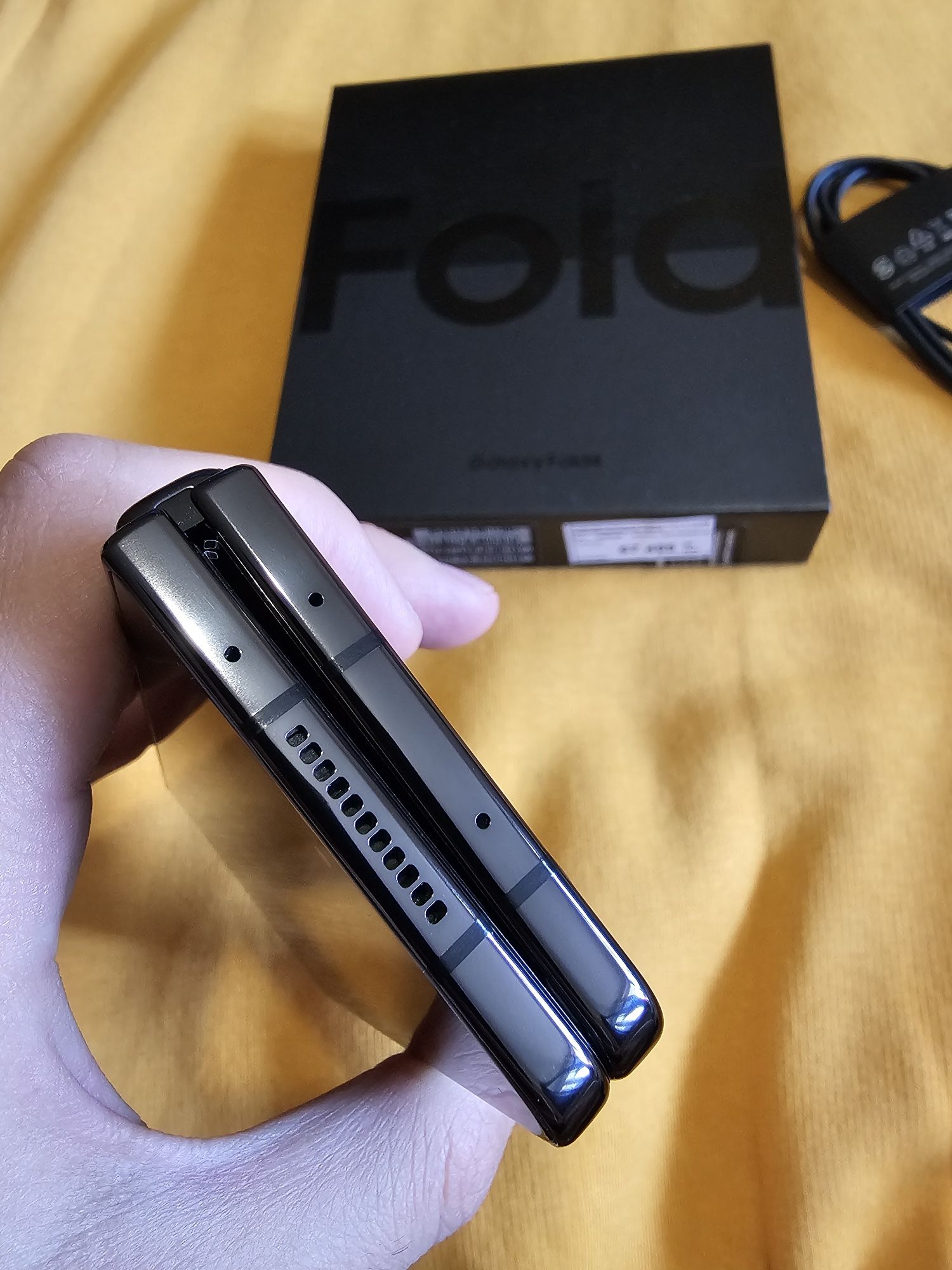 Официальный Samsung Galaxy Fold 4 duos phantom black sm-f936b ds