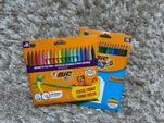Набір Bic кольорові олівці та фломастери