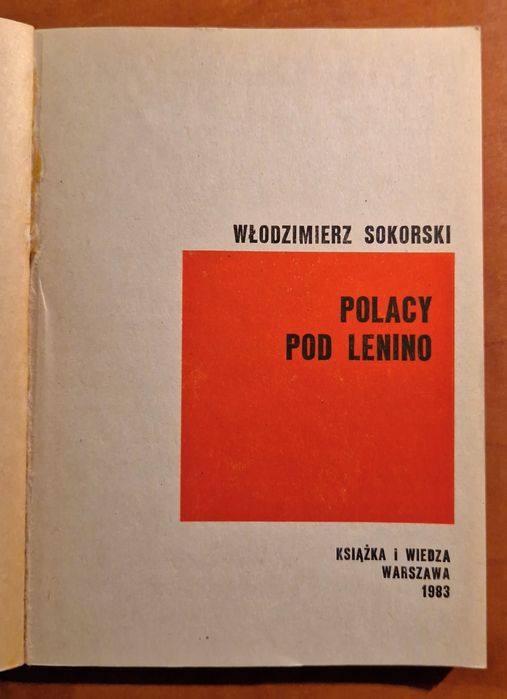 Polacy pod Lenino. Sikorski Włodzimierz