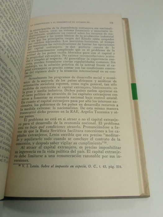 La experiencia histórica de desarrollo no capitalista, de Solodóvnikov