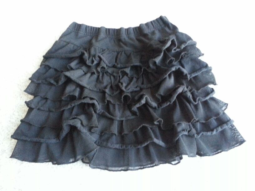 Bawełniana spódnica spódniczka z falbankami 92-98cm. Firmy C&A.