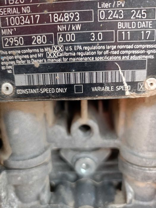 Hatz 1B20 ubijarka gruntu zagęszczarka WACKER DPU 2540H