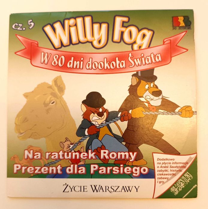 DVD VCD Willy Fog / W 80 dni dookoła świata, część 5 serialu, polski
