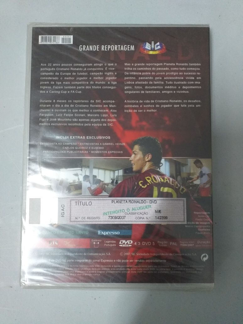 DVD, Cristiano Ronaldo