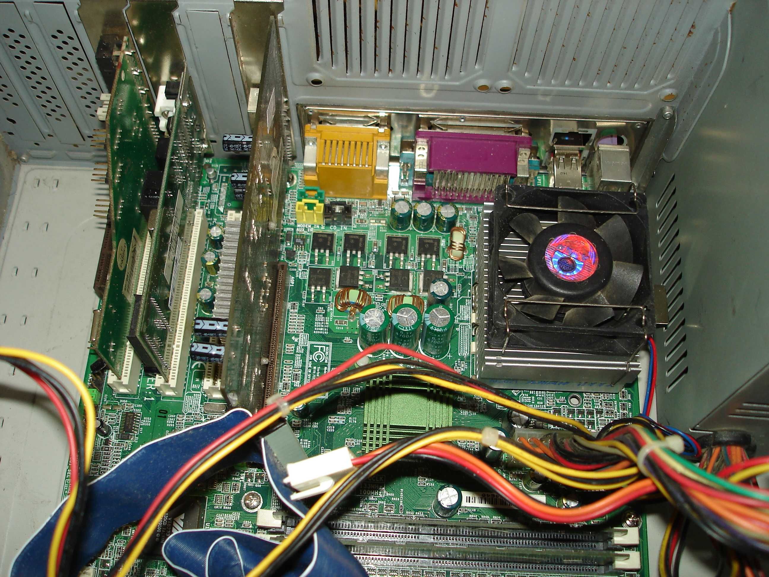 Компьютер AMD Athlon XP 1600 1,4ГГц 512mb ОЗУ рабочий ПК